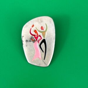 925 sterling pin/necklace made in Israel